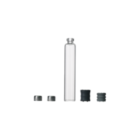 Vente flash : Cartouche en verre borosilicate transparent de 1,8 ml et 3 ml pour seringues à stylo avec piston et capuchon en aluminium