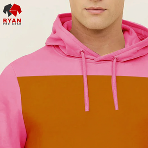 Sudadera con Capucha y Bolsillo Frontal Personalizado con Logotipo de Ryan Pro Gear para Hombre, Prenda de Invierno Transpirable de Forro Polar, Tejido de Poliéster/Algodón - Product Image 1