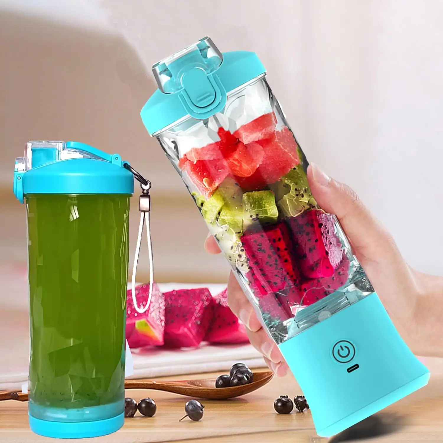 Factory Design best selling 600ml electric rechargeable portable wireless blender
