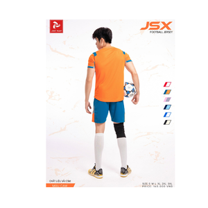 Vente en gros de maillots de football, nouveau modèle d'étiquettes personnalisées, service OEM 100% polyester imprimé par transfert de chaleur, Just Play Factory - Product Image 1