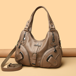 Bolso de Mano Elegante para Mujer, de Alta Calidad, en Cuero PU, con Asa Superior, Bolso de Hombro, Bolso Grande Informal - Product Image 6