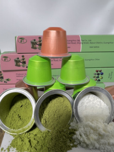 Cápsulas orgánicas Matcha Mind Support Salud del cerebro Cápsulas de <span class=keywords><strong>leche</strong></span> de <span class=keywords><strong>avena</strong></span> Matcha Sin lácteos Compatible <span class=keywords><strong>con</strong></span> cafeteras - Product Image 2