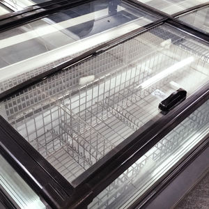 Congélateur à glace pilée avec porte coulissante en verre trempé, congélateur à glace pilée, réfrigérateur à <span class=keywords><strong>armoire</strong></span> coulissante, congélateur d'îlot - Product Image 4