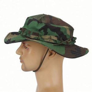Wholesale Foldable Boonie <b>Hats</b> for Men Camouflage <b>Bucket</b> <b>Hat</b> Outdoor Adjustable Fishing <b>Hat</b> <b>With</b> <b>String</b> - Product Image 1