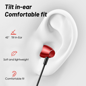 Auricolari cablati con <span class=keywords><strong>microfono</strong></span> <span class=keywords><strong>e</strong></span> controllo del Volume nelle <span class=keywords><strong>cuffie</strong></span> a rumore ergonomico dell'orecchio con <span class=keywords><strong>Jack</strong></span> da 3.5mm - Product Image 5