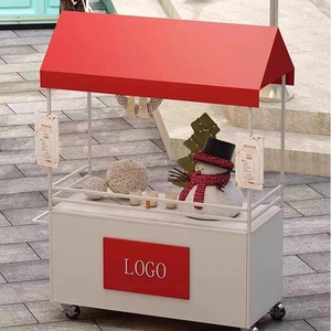 Nouveau chariot à snacks multifonctionnel <span class=keywords><strong>pour</strong></span> influenceurs avec auvent - Design tendance |   <span class=keywords><strong>Camion</strong></span> de restauration mobile <span class=keywords><strong>pour</strong></span> la promotion dans les centres commerciaux - Product Image 3