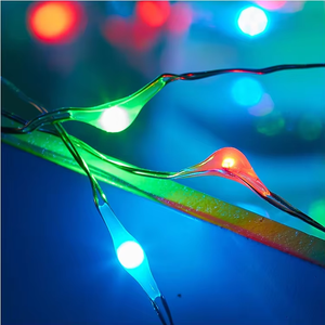 <b>Fairy</b> <b>Lights</b> <b>Micro</b> Naked Battery Powered Multicolor Led Copper Wire String <b>Light</b> Wedding Party Family Vacation Christmas Decor - Product Image 1