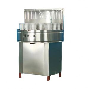 Laveuse de bouteilles en verre à 32 têtes, machine à laver les bouteilles - Product Image 1