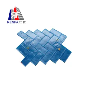 Высококачественная полиуретановая штамповочная бетонная форма, обычно используемая в парках, банях и других местах, бетонные штампованные коврики для продажи - Product Image 1