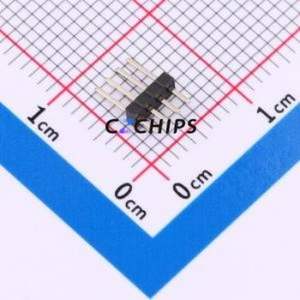 HX PZ1.27-1x4P ZZ Pin Header Through hole Component (THT),P=1.27mm Connector 1x4P 1.27mm Pin Header Through Hole - Product Image 1