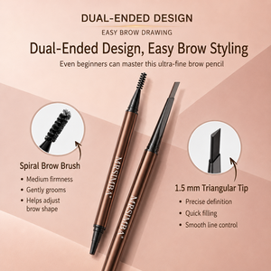 <span class=keywords><strong>Crayon</strong></span> à sourcils teinté double embout MRSIMBA à l'extrait triple <span class=keywords><strong>de</strong></span> plantes, 80mg, texture crème lisse, couleur longue tenue, anti-agglomération - Product Image 5