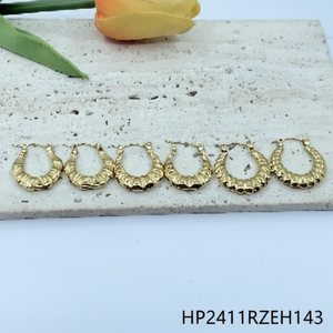 Orecchini pendenti alla moda placcati in oro 3 paia Per pacchetto di valore della carta Per Look quotidiano e abbigliamento da festa - Product Image 1