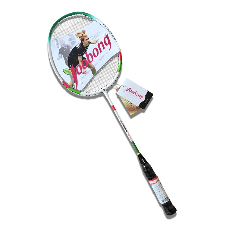 Тренировочная разноцветная железная стальная T-образная ракетка для бадминтона