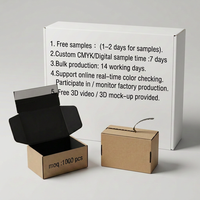 Emballage d'expédition réutilisable pour le commerce électronique, boîte d'expédition en carton ondulé auto-adhésive avec fermeture éclair, boîte postale