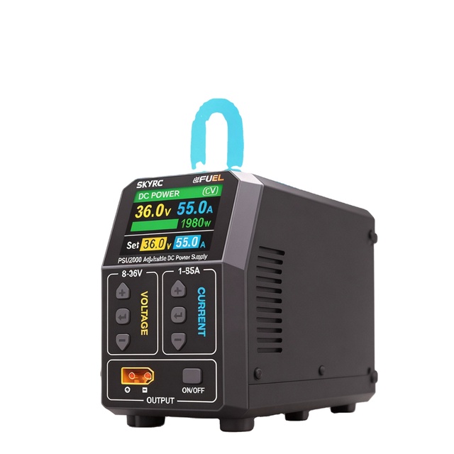 SKYRC PSU2000 Charger 1980W Adjustable DC Power Supply 8-36V Regulated Metal AC Pure Controlled for High Performance RC Drone