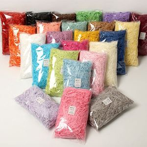 100g/Sac Papier Crêpe Décoratif Coloré Effet Froissé, Papier Déchiqueté pour Remplissage de Boîtes Cadeaux et Cosmétiques, Paniers - Product Image 3