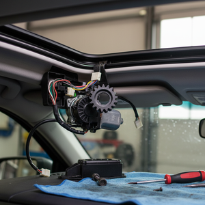 Engrenage de réparation de moteur de toit ouvrant pour Land Rover Freelander 1 (1997-2006) (expédition du fabricant turc) Code de produit: SR2215 - Product Image 3