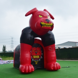Animaux gonflables géants en PVC pour la publicité, mascotte chien rouge, animaux gonflables d'extérieur pour la promotion d'événements commerciaux - Product Image 2