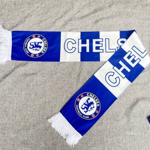 En Stock Bufanda de Algodón para Aficionados al Fútbol de <span class=keywords><strong>Roma</strong></span>, Manchester City, Real Madrid, París, Chelsea, Arsenal, Calentador de Cuello para Partidos de Fútbol - Product Image 2