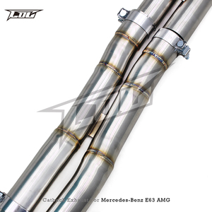 ระบบท่อไอเสีย Boska Exhaust Catback สำหรับ Mercedes-Benz E63 E63S AMG W213 4.0T ปี 2016-2023 ทำจากสแตนเลสสตีล พร้อมวาล์วควบคุมเสียง - Product Image 5