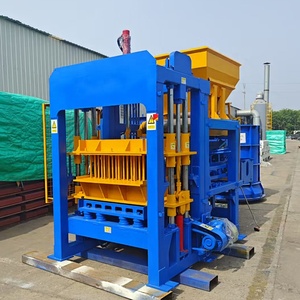 Mesin pembuat bata mesin otomatis Moulage De Blocs mesin pembuat blok QT4-15 - Product Image 3