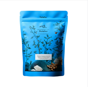 Bolsas de embalaje de alimentos a prueba de humedad con logotipo personalizado impreso Ziplock bolsa de pie de plástico para té galletas embalaje de aperitivos - Product Image 3