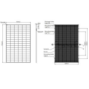 Panneau solaire Aiko Neostar 3S+54 Gen3 A-MCE54Db 460-490W, panneau PV Aiko N-Type ABC Dual Black 460 465 470 475 480 485 490 Watt - Product Image 2