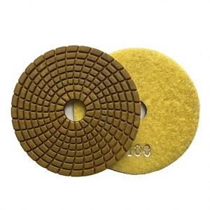 Premium Kalite Bestop 4 İnç Spiral Sarı Reçine Taş Parlatma Pedi - Product Image 1