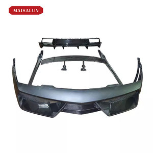 ชุดบอดี้ไฟเบอร์คาร์บอนใหม่สำหรับ lambLamborghini Gallardo LP550 560 <span class=keywords><strong>570</strong></span> D สไตล์กันชนหน้ากระโปรงข้างสปอยเลอร์อัพเกรด - Product Image 6