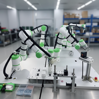 Bras robotique en acier inoxydable à 6 axes, moteur PLC CGXI G6, modèle 6 kg de charge utile, machine industrielle automatique pour l'impression textile et plastique