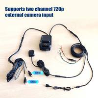 Vision nocturne 1080p 4g surveillance en direct voiture Dvr caméra avant et intérieur Ai Adas Dsm gestion de flotte Dashcam Dash Cam pour camion