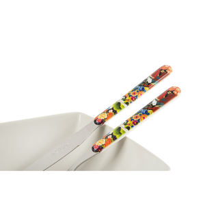 Set di posate Excelsa 24 pezzi in acciaio Kimono multicolore - Product Image 3