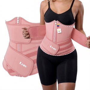<span class=keywords><strong>Ceinture</strong></span> Corset Amincissante Rose pour Femme, Gaine Colombienne de Sport, Shapewear, Fajas Colombianas Moldeadoras, Serre-Taille 2-en-1 - Product Image 1