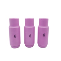 TONYWELD WP-17/18/26 Torche de soudage 220V refroidie au gaz Buse en céramique 10n49 5 # pour le soudage et la découpe