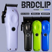 Tondeuse à cheveux sans fil à moteur brushless 8800 tr/min, faible bruit, pour barbier, salon, toilettage masculin, kit rasoir électrique
