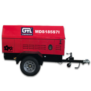 เครื่องอัดอากาศแบบสกรูเคลื่อนที่ GTL POWER MDS1857I 185CFM 5.18 ลบ.ม./นาที 7 บาร์ พร้อมเครื่องยนต์ ราคาโรงงาน - Product Image 6