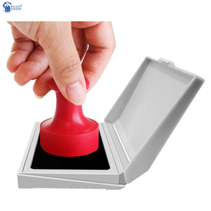 Almohadilla de tinta portátil de color personalizada Almohadilla de <span class=keywords><strong>sello</strong></span> compacta hecha de plástico <span class=keywords><strong>para</strong></span> escritorio de oficina <span class=keywords><strong>para</strong></span> documentos comerciales - Product Image 5