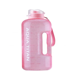 Jarra de agua deportiva de gran capacidad, botella agitadora de proteínas motivacional, jarra de agua de plástico, botella de agua PETG para fitness, SIN BPA - Product Image 3