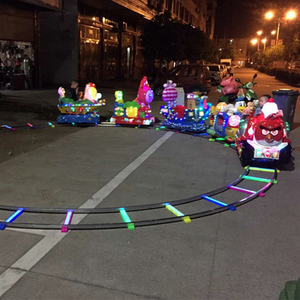 Mini <span class=keywords><strong>tren</strong></span> eléctrico de juguete para niños, juguete comercial de entretenimiento <span class=keywords><strong>con</strong></span> carro, gran oferta de fábrica - Product Image 2