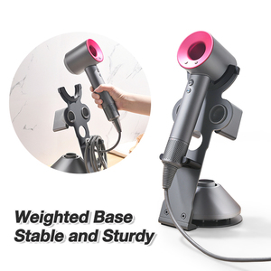 Organizador de baño que ahorra espacio Soporte para secador de pelo Compatible con Dyson Supersonic - Product Image 4