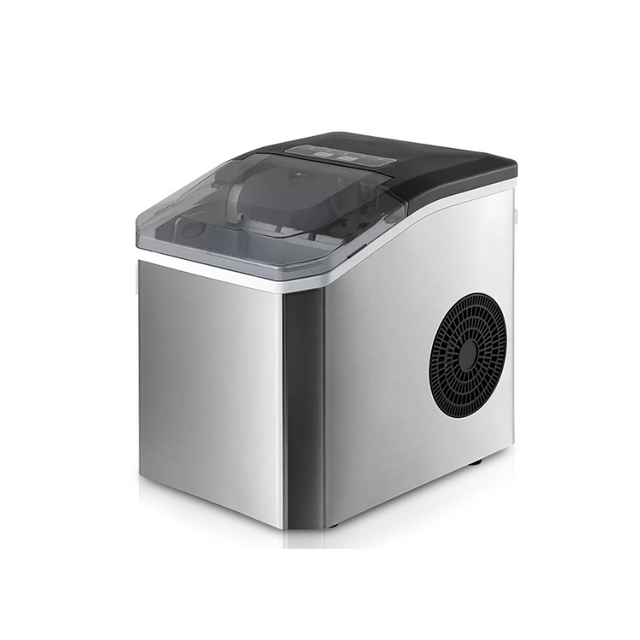 New Portable Ice Maker with Handle for 24 Hours, Adjustable Tabletop with Spoon