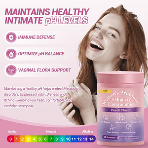 Gomitas Probióticas al por Mayor OEM para Bienestar Hormonal, Equilibrio Menstrual y Apoyo Intestinal para Mujeres, Marca Privada, Fábrica Certificada GMP - Product Image 4