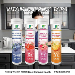 Suplemento de Salud para Adultos, Multivitamina <span class=keywords><strong>C</strong></span> en Tabletas Efervescentes, Sistema Inmunológico, Blanqueamiento, Calcio, Hierro, Zinc, Selenio - Product Image 5