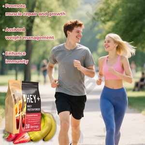 JBY Organik Fitness Spor Salonu Vücut Geliştirme İçin Kilo Aldırıcı Takviyeler, Vücut Geliştirici Whey <span class=keywords><strong>Protein</strong></span> Tozu - Product Image 4