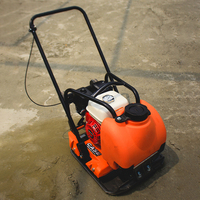 Compacteur à plaque vibrante à moteur essence, haute efficacité, faible consommation de carburant, petit, portable, pour le compactage de l'asphalte et du sol