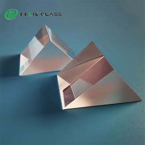 Prismas Triangulares Pulidos de Tres Superficies Hechos a Medida FELIX, Prisma de Vidrio de Sílice Fundida K9 - Product Image 2