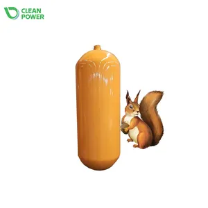 Anhui Clean Energy 34CrMo4 60LOEM high pressure gas cylinder cng cylinder type 1 cng cylinder for vehicle