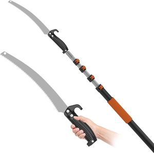 Élagueuse <span class=keywords><strong>télescopique</strong></span> OEM 3,<span class=keywords><strong>6M</strong></span>-7,2M - Poignée en mousse de sécurité, scie à perche <span class=keywords><strong>télescopique</strong></span>, pour la coupe des branches hautes - Product Image 3