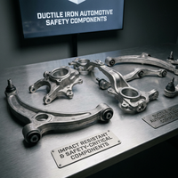 Fabrication FCD500 OEM Personnalisée Marque LF Certifiée ISO9001 Service de Fonderie de Sable en Fonte Ductile ASTM A536 et Fonte Nodulaire SG