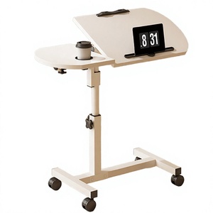Tables d'appoint pliables réglables pour ordinateur portable, en bois, avec couvercle amovible, pour chambre, maison, bureau, école - Bureau pliable durable, utilisation confortable - Product Image 4
